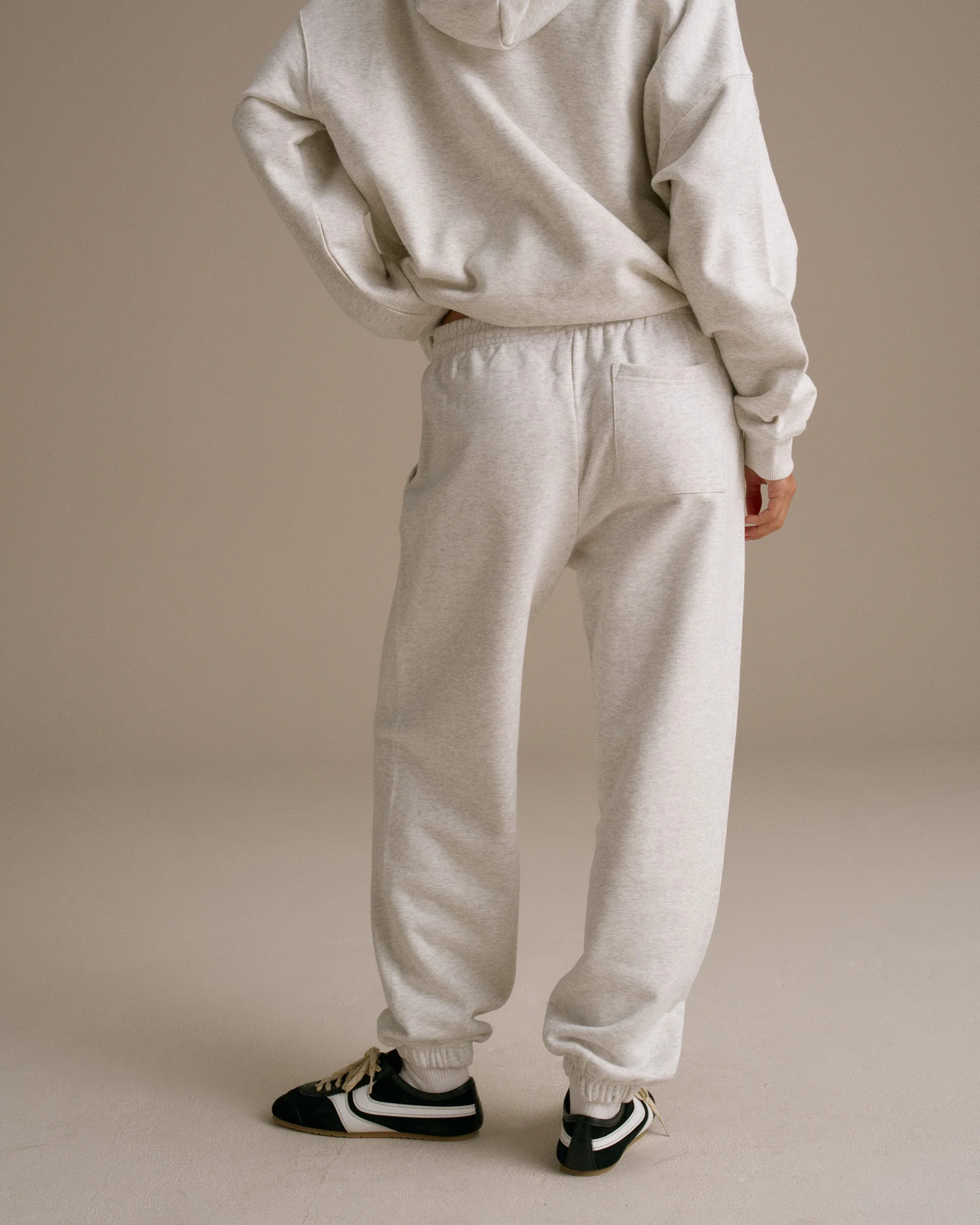 AS Sweatpants - Light Grey Melange - Image 7