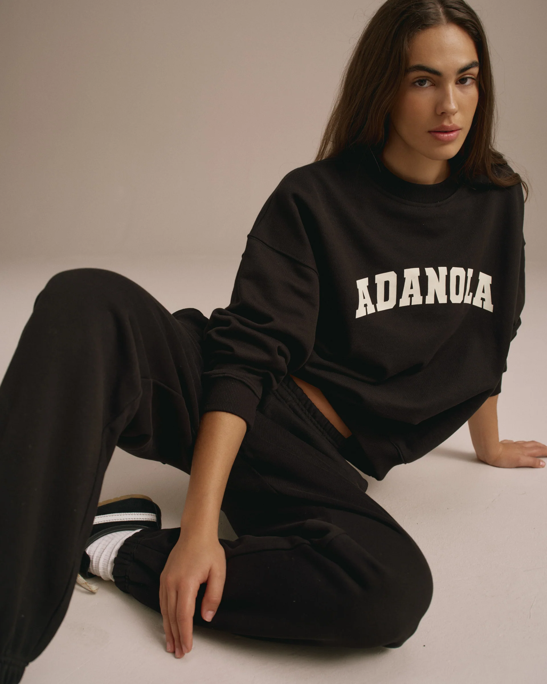 Varsity Sweatpants - Black - Image 4
