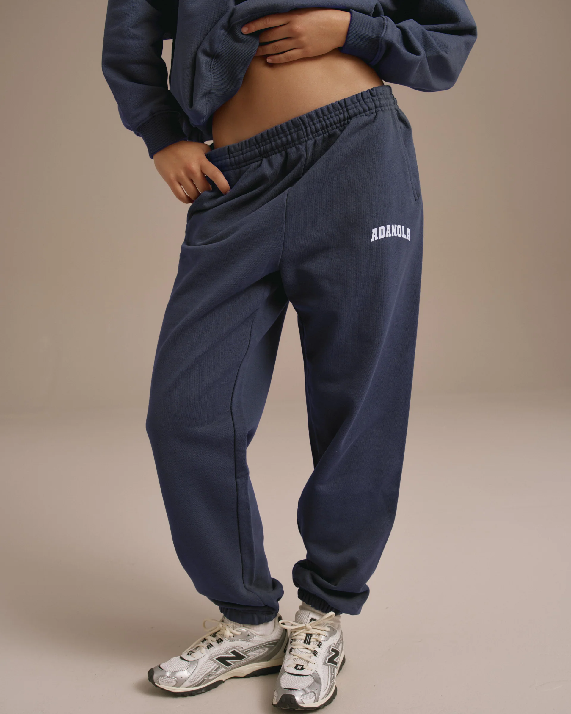 Varsity Sweatpants - Washed Midnight Blue - Image 4